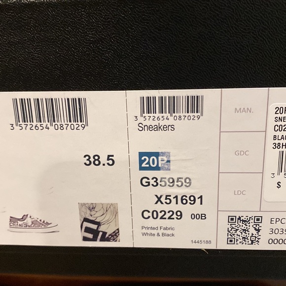 Authentic Chanel sneakers 8.5/w box - Picture 6 of 6